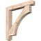 Ekena Millwork Westlake Craftsman Smooth Bracket w/ Offset Brace, Douglas Fir, 7 1/2"W x 48"D x 48"H BKT0806X48X48WTL04SDF - alternate 1